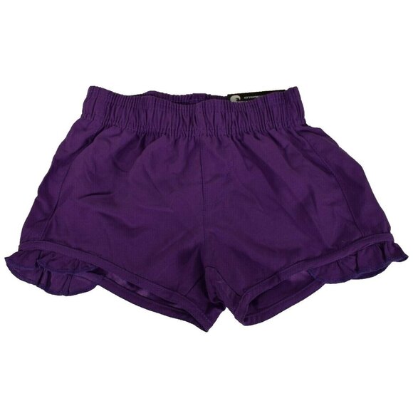 ORageous Girls XS Bright Violet Solid Boardshorts New with tags - Picture 1 of 3